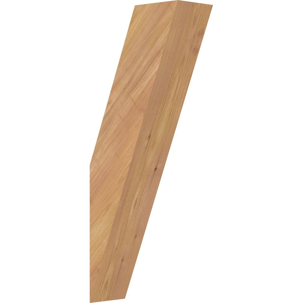 Ekena Millwork 3 1/2"W x 8"D x 20"H Traditional Smooth Knee Brace, Western Red Cedar BRC04X08X20TRA00SWR - main